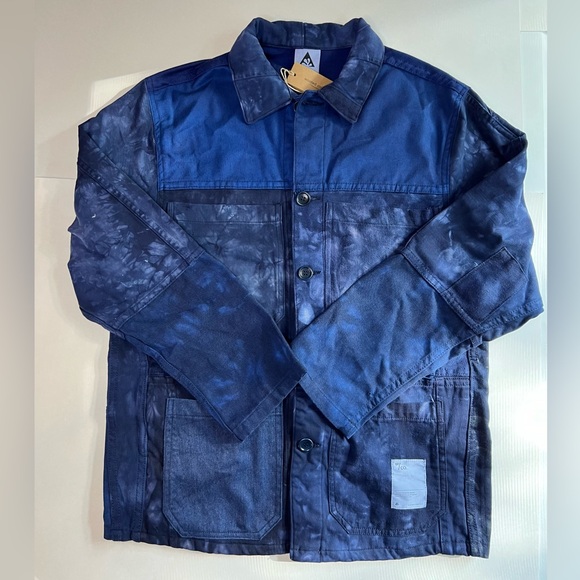 Wasted Collective Other - Mens Button Jacket Blue Size Small NWT Cotton Canvas US Made